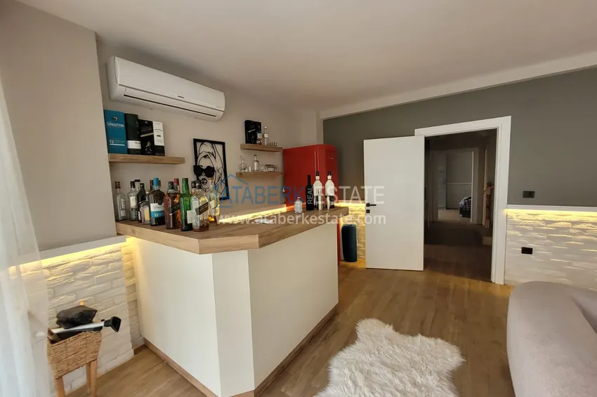 Приобрести Садовый дуплекс с мебелью в районе Кестель, Алания в 100 метрах от моря 2 