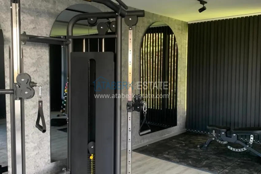 Квартира 1+1 меблированная в современном бутик-комплексе, район Оба – Алания 17 