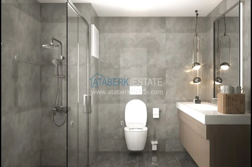 Приобрести Квартиры 1+1 на этапе котлована в районе Томюк-Мерсин 13 