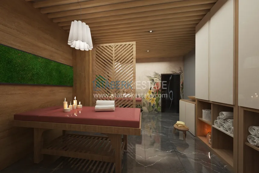 Недвижимость от застройщика в комплексе сегмента премиум на этапе проекта – Алания, район Демирташ 40