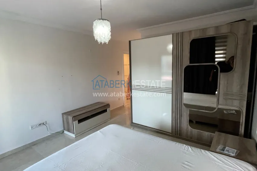 Приобрести Квартира 4+1 с мебелью и видом на горы в комплексе с богатой инфраструктурой, район Оба – Алания 14 