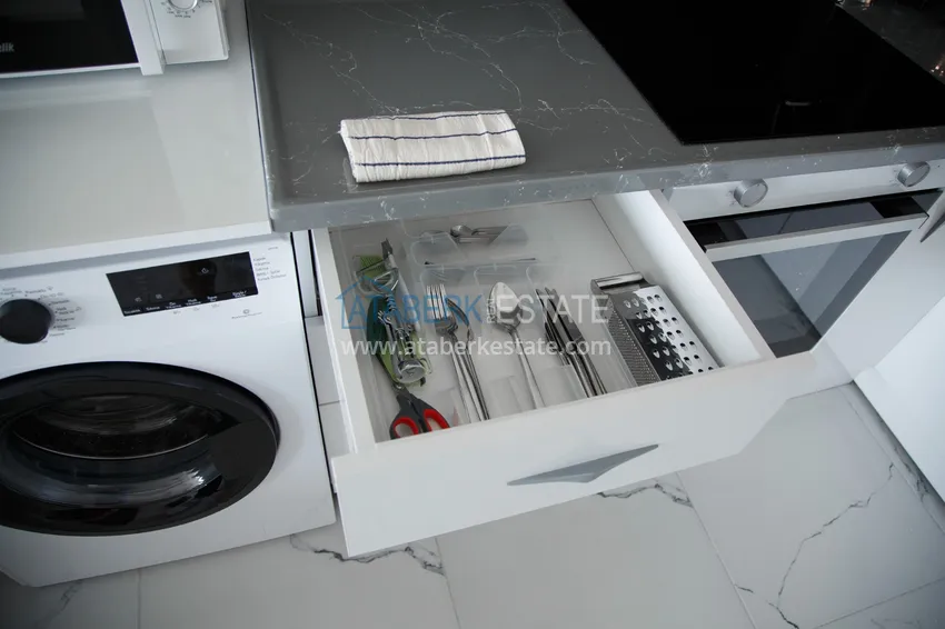 Приобрести Сдается двухкомнатная квартира в районе Авсаллар в комплексе с самодостаточной инфраструктурой №10 15