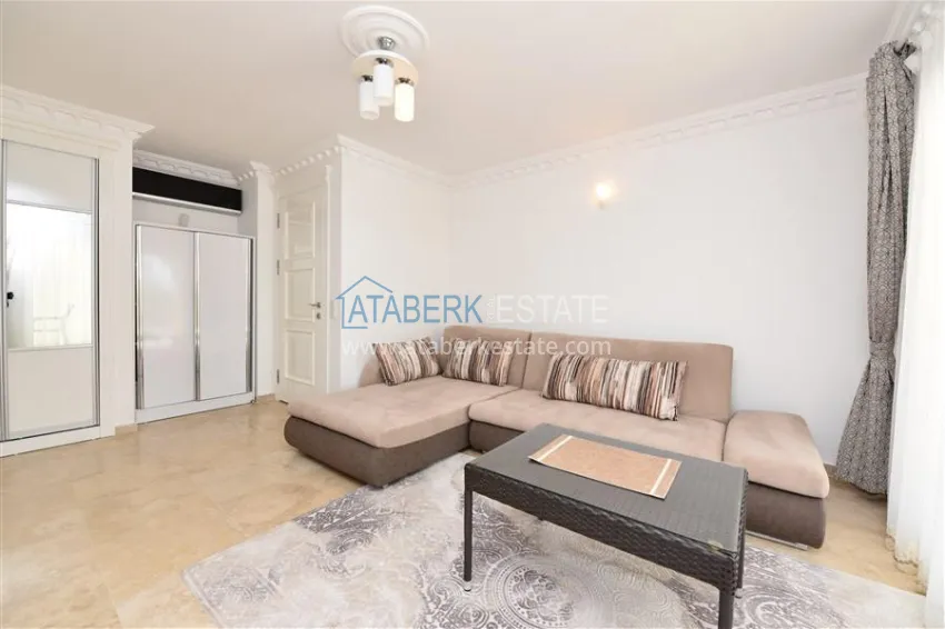 Приобрести Трехэтажная вилла в районе Конаклы с мебелью, частным бассейном и видовыми характеристиками 14 