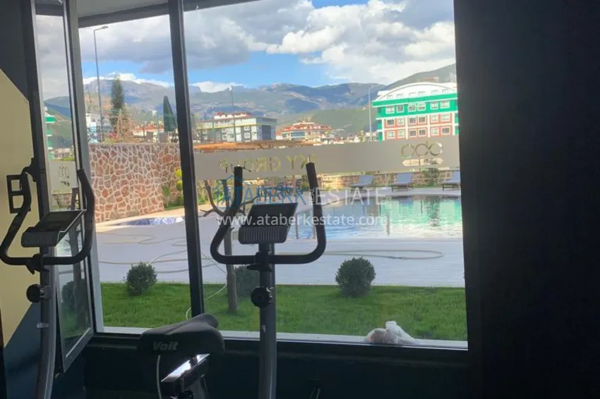 Квартира 1+1 меблированная в современном бутик-комплексе, район Оба – Алания 18 