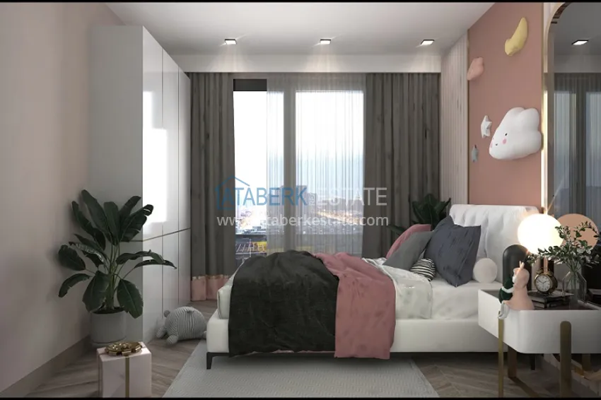 Приобрести Квартиры на этапе строительства в 300 метрах от моря район Каргыпынары-Мерсин 25 