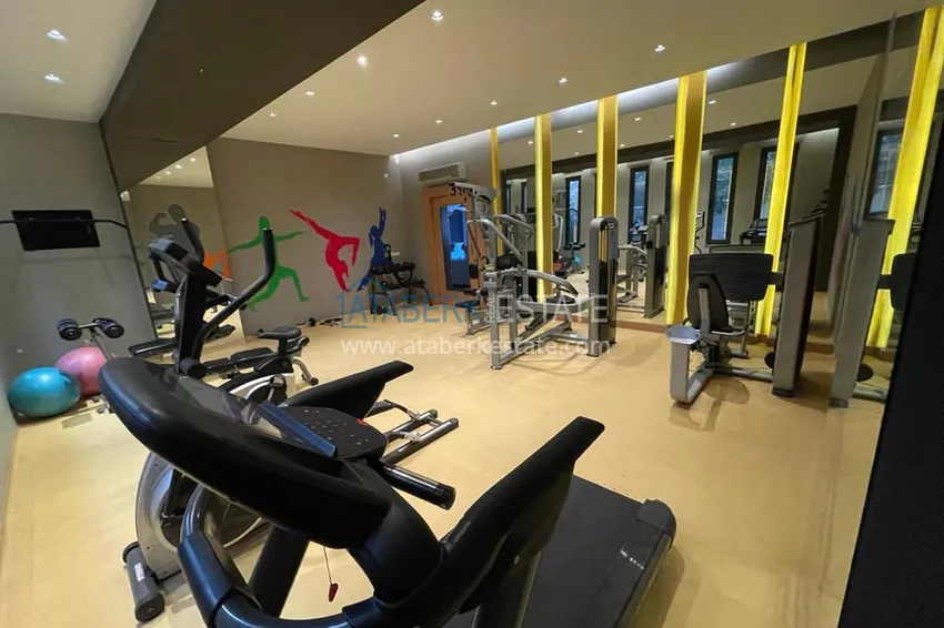 Квартира 1+1 с мебелью в комплексе на первой береговой линии, район Оба – Алания. Недвижимость под ВНЖ 20