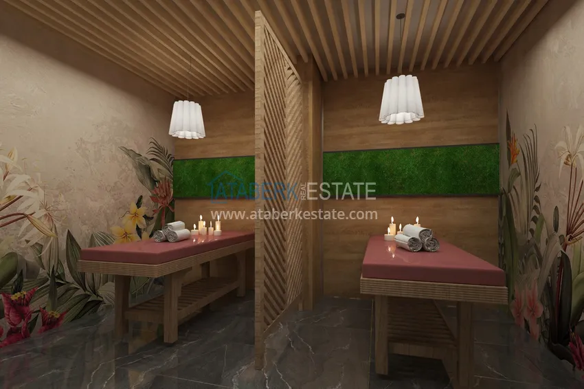 Недвижимость от застройщика в комплексе сегмента премиум на этапе проекта – Алания, район Демирташ 41