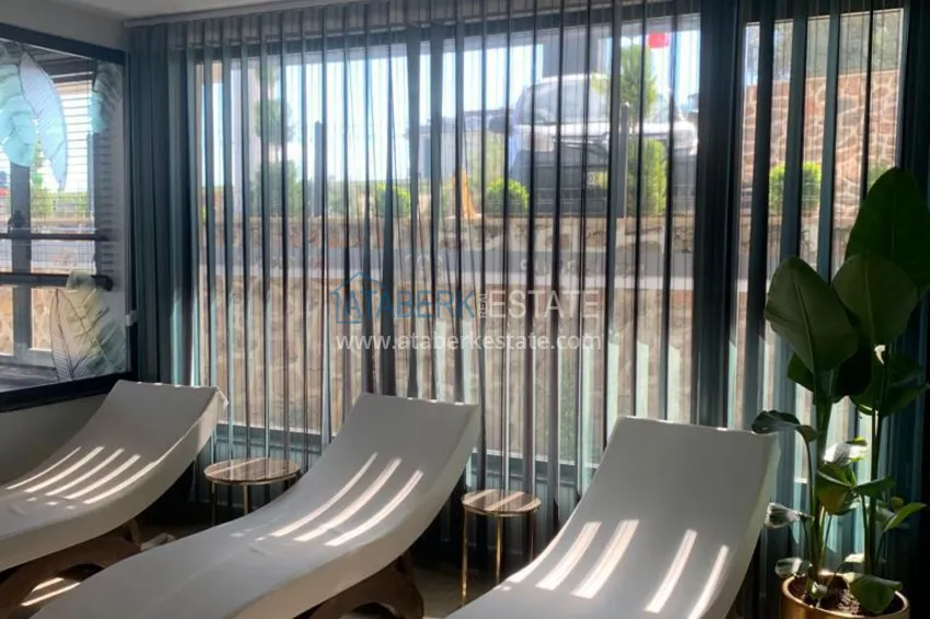 Квартира 1+1 меблированная в современном бутик-комплексе, район Оба – Алания 19 