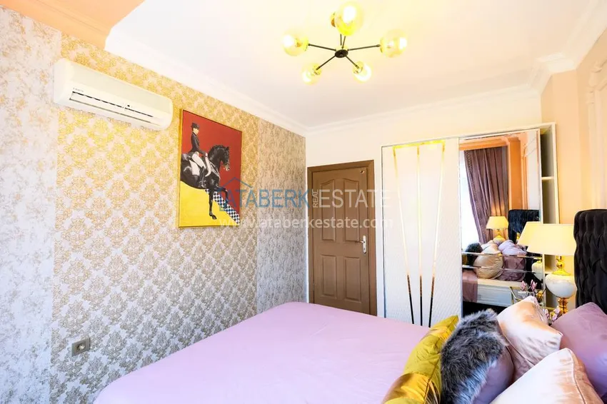 Приобрести Квартира 2+1 меблированная в комплексе с инфраструктурой, район Оба – Алания 15 