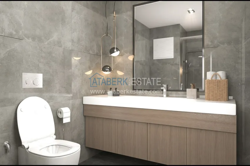 Приобрести Квартиры 1+1 на этапе котлована в районе Томюк-Мерсин 16 