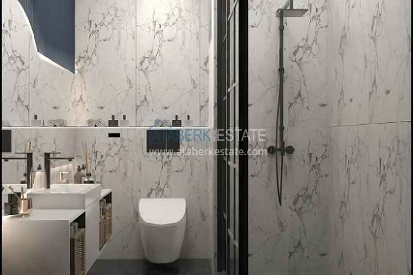 Приобрести Квартиры на этапе строительства в 300 метрах от моря район Каргыпынары-Мерсин 26 