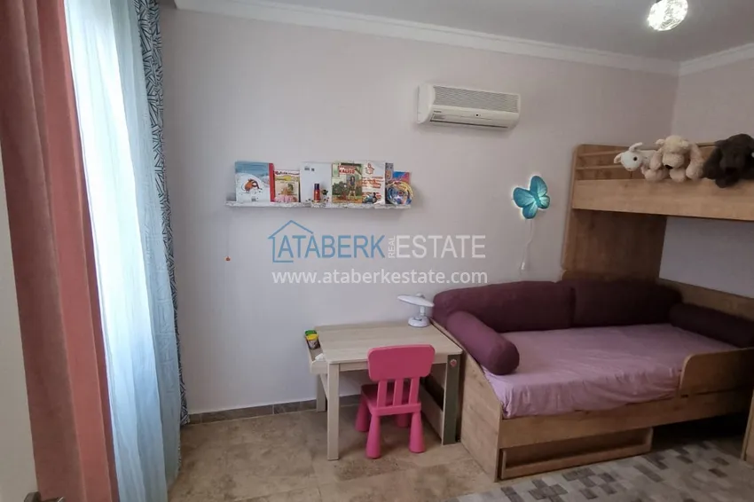 Приобрести Срочная продажа! Квартира-дуплекс с отдельным входом и личным садом в районе Джикджилли, Алания 15 