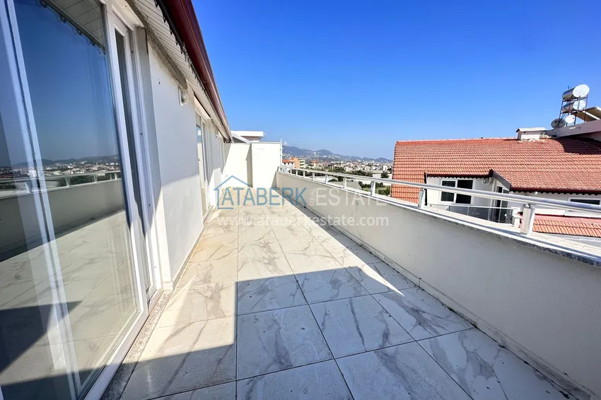 Приобрести Четырехкомнатный дуплекс с прекрасным видом на море в районе Паяллар, Алания 12