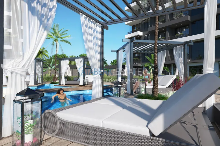 Недвижимость от застройщика в комплексе сегмента премиум на этапе проекта – Алания, район Демирташ 20