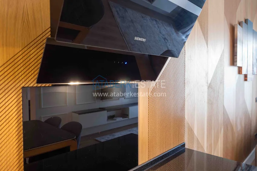 Приобрести Меблированная квартира с рассрочкой в центре Алании в шикарном жилом комплексе  19 