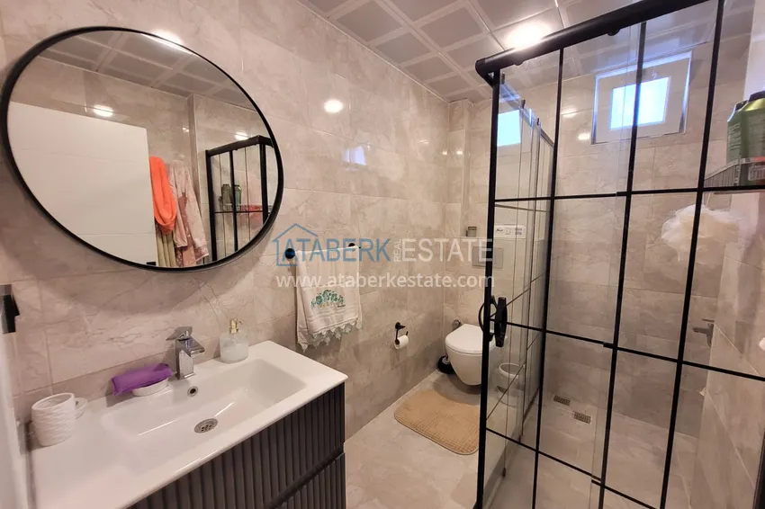 Приобрести Садовый дуплекс с мебелью в районе Кестель, Алания в 100 метрах от моря 8 