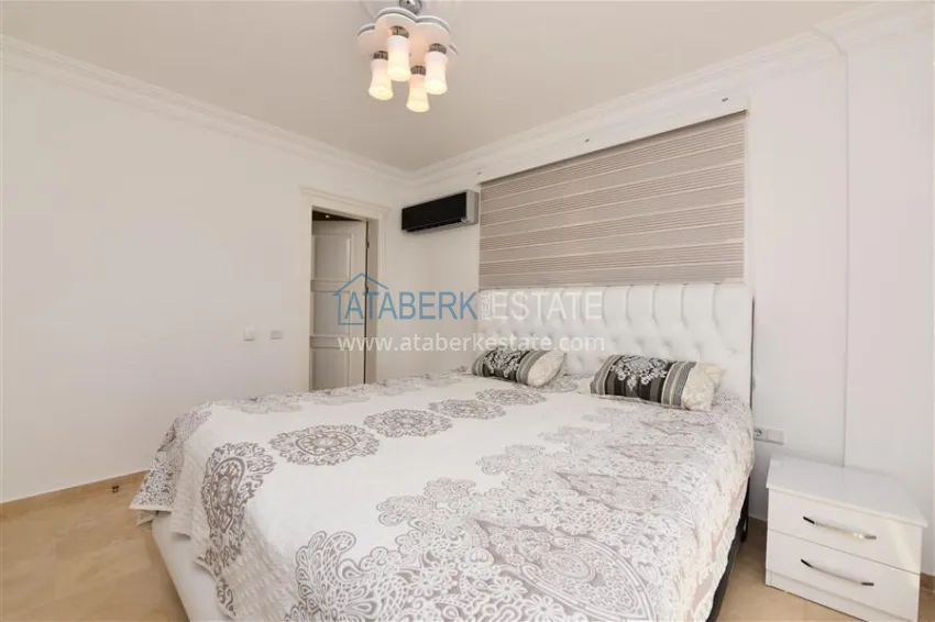 Приобрести Трехэтажная вилла в районе Конаклы с мебелью, частным бассейном и видовыми характеристиками 19 