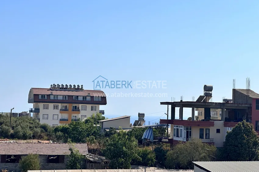 Приобрести Четырехкомнатный дуплекс с прекрасным видом на море в районе Паяллар, Алания 15