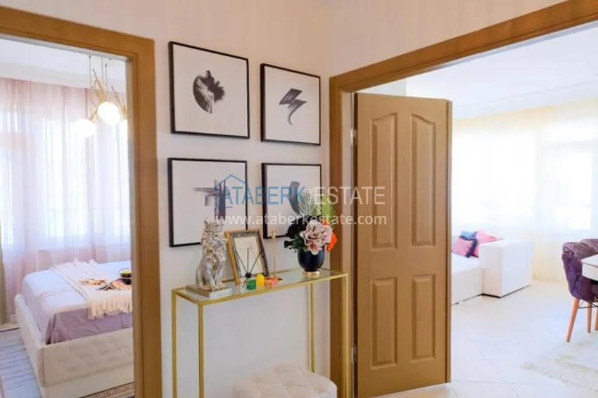 Приобрести Квартира 2+1 меблированная в комплексе с инфраструктурой, район Оба – Алания 1 