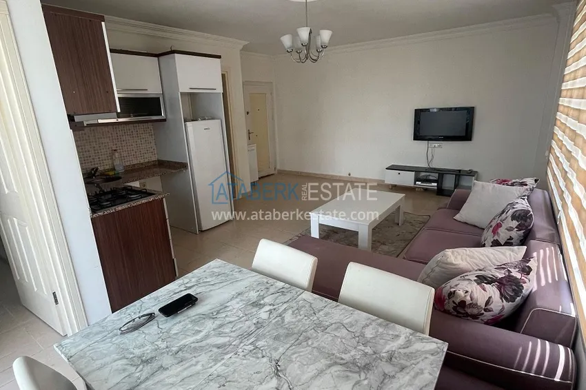 Приобрести Двухкомнатная квартира с мебелью в центре Аланьи в 300 метрах от моря  1 