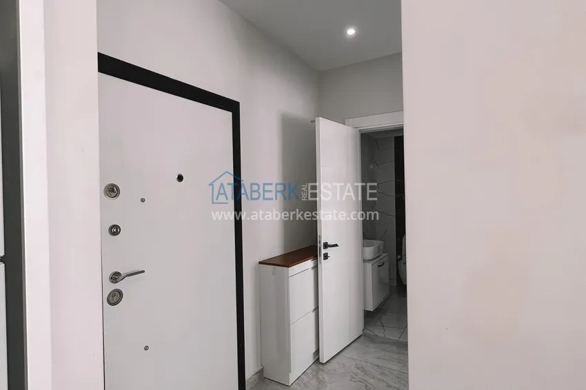 Приобрести Квартира 1+1 меблированная с видом на море и крепость, центр Алании  1 