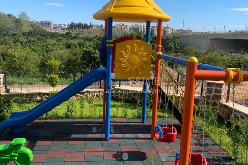 Квартира 1+1 меблированная в современном бутик-комплексе, район Оба – Алания 2 