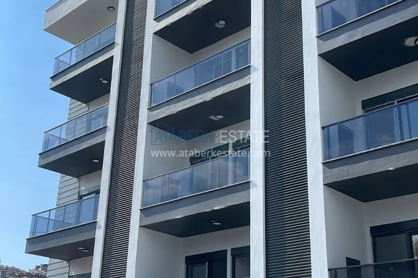Срочная продажа! Квартира 1+1 с видом на горы в новом комплексе – Алания, район Оба 5 