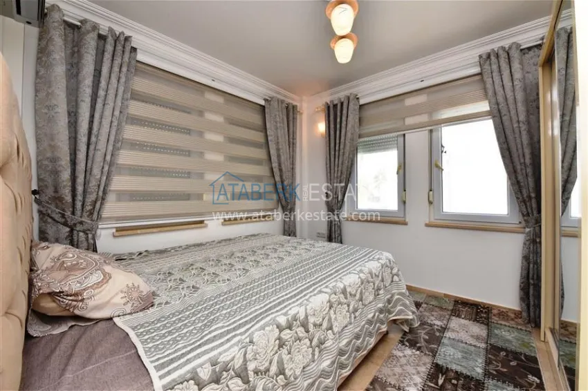 Приобрести Трехэтажная вилла в районе Конаклы с мебелью, частным бассейном и видовыми характеристиками 23 