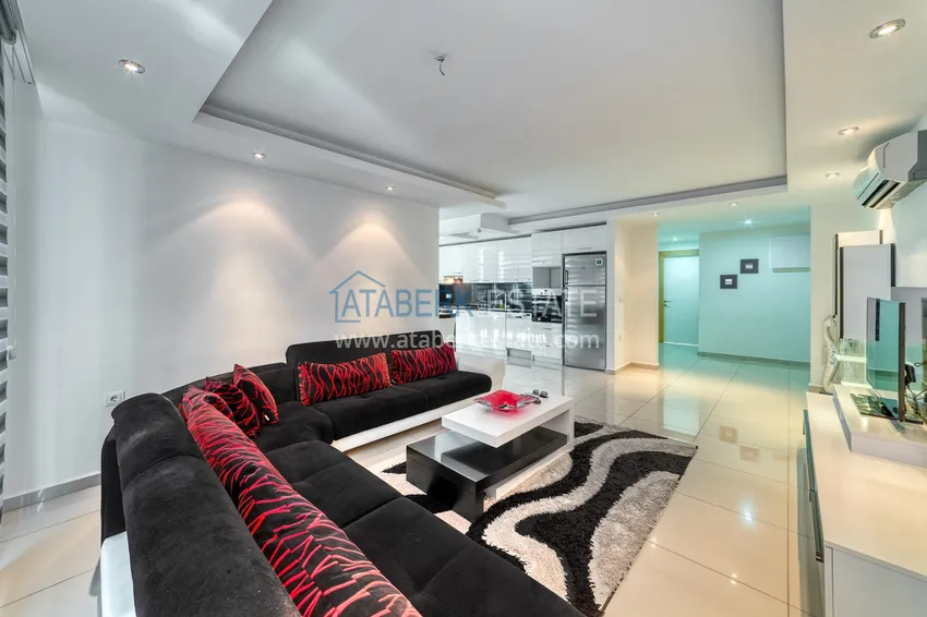 Приобрести Квартира 2+1 меблированная с видом на море и горы, район Джикджилли – Алания 6 