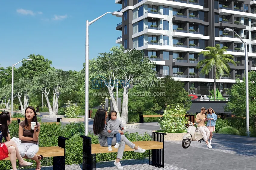 Недвижимость от застройщика в комплексе сегмента премиум на этапе проекта – Алания, район Демирташ 27