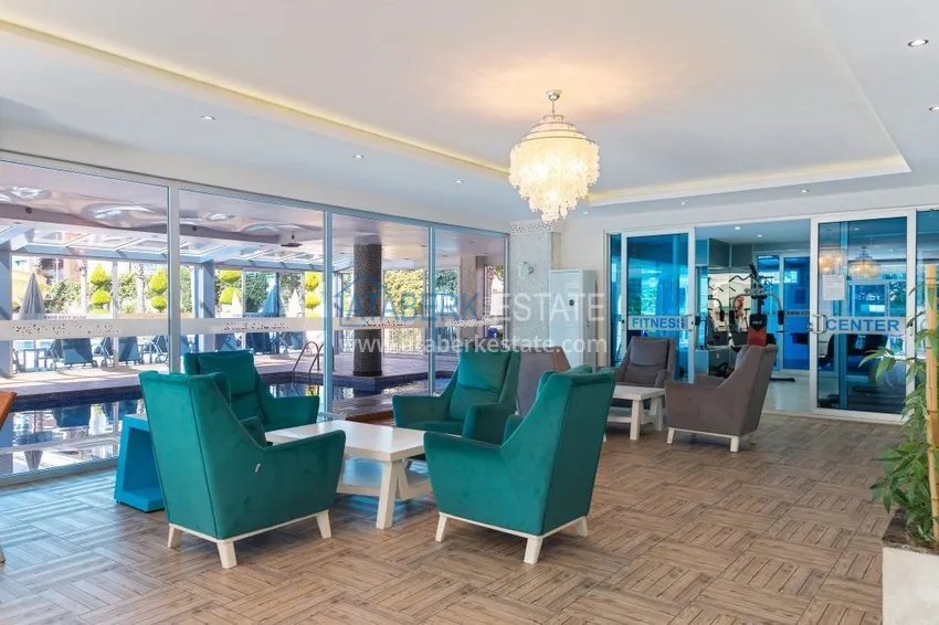 Квартира 4+1 с мебелью и видом на горы в комплексе с богатой инфраструктурой, район Оба – Алания 33 