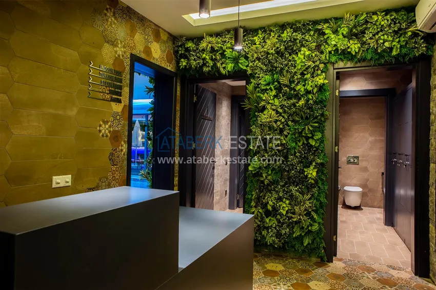 Двухкомнатная квартира с мебелью в резиденции сегмента люкс в 250 метрах от пляжа Клеопатра - рассрочка 30 