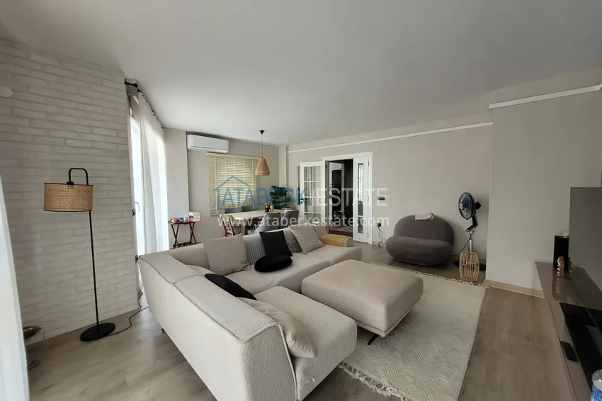 Приобрести Садовый дуплекс с мебелью в районе Кестель, Алания в 100 метрах от моря 18 