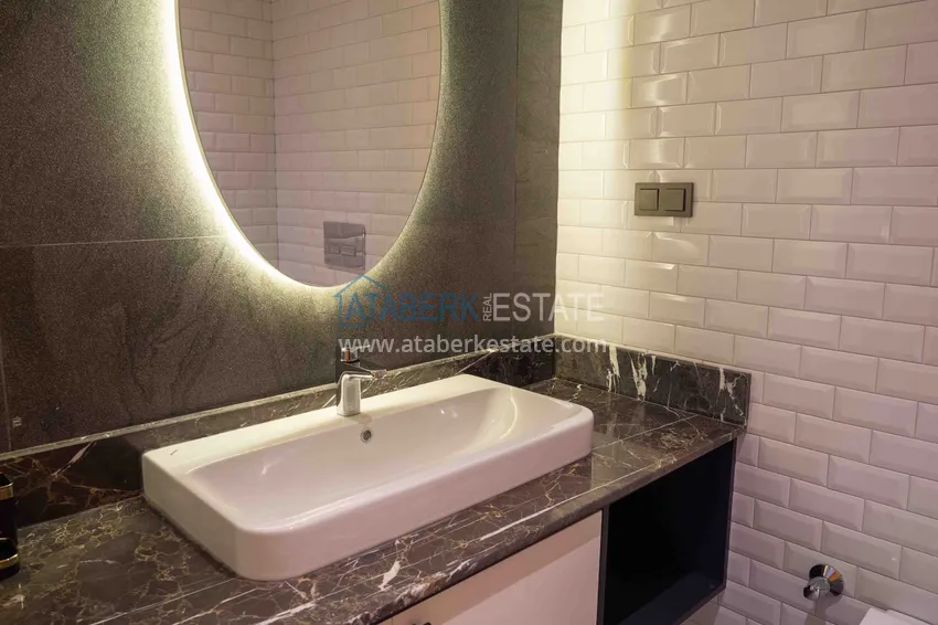 Приобрести Двухкомнатная квартира с мебелью в резиденции сегмента люкс в 250 метрах от пляжа Клеопатра - рассрочка 23 