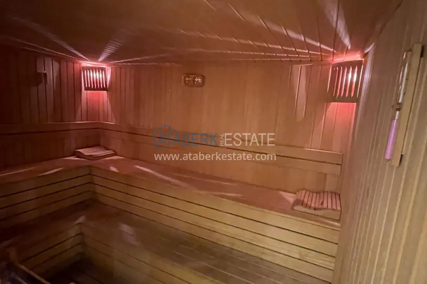 Квартира 4+1 с мебелью и видом на горы в комплексе с богатой инфраструктурой, район Оба – Алания 36 