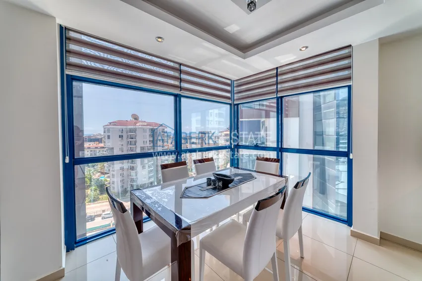 Приобрести Квартира 2+1 меблированная с видом на море и горы, район Джикджилли – Алания 11 