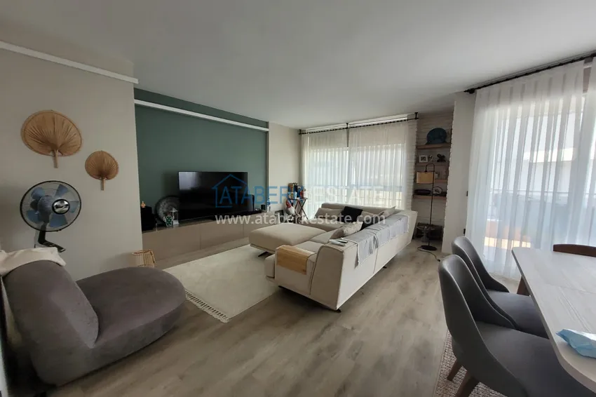 Приобрести Садовый дуплекс с мебелью в районе Кестель, Алания в 100 метрах от моря 19 