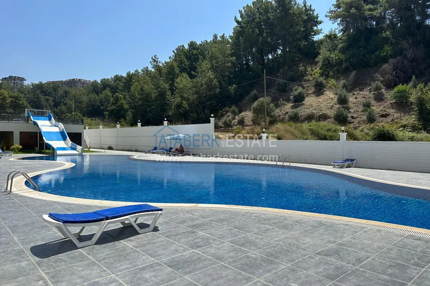 Квартира 1+1 меблированная в комплексе с инфраструктурой, район Авсаллар – Алания 2 