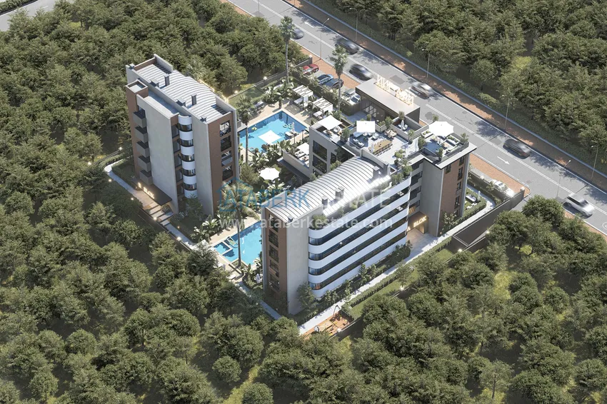 Инвестиционно-привлекательный проект комплекса в Анталии, район Алтынташ 2 