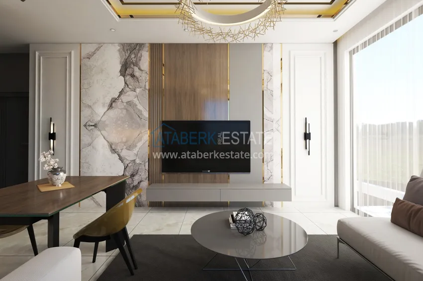 Приобрести Недвижимость от застройщика в комплексе сегмента премиум на этапе проекта – Алания, район Демирташ 2