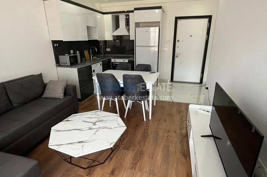 Приобрести Аренда квартиры 1+1 в комфортабельном новом комплексе - Алания, район Оба №1 2 