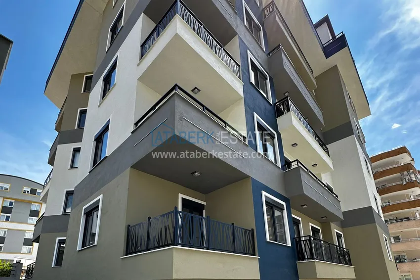 Квартира 1+1 меблированная в новом жилом комплексе с инфраструктурой, район Махмутлар – Алания 2 