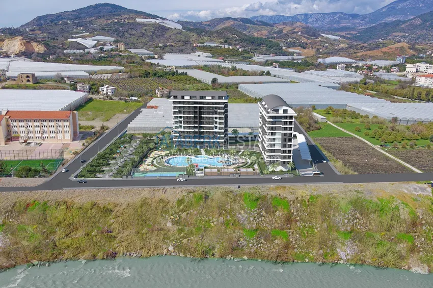 Недвижимость от застройщика в комплексе сегмента премиум на этапе проекта – Алания, район Демирташ 2