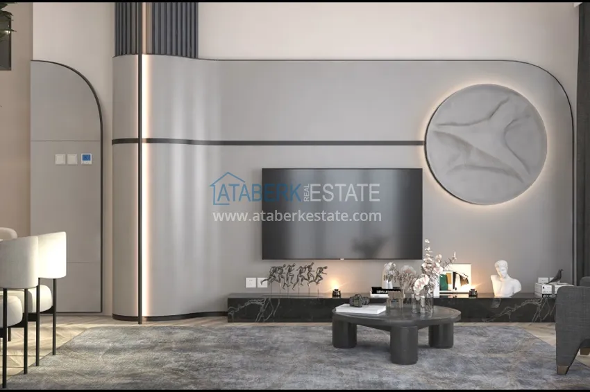 Приобрести Квартиры на этапе строительства в 300 метрах от моря район Каргыпынары-Мерсин 13 