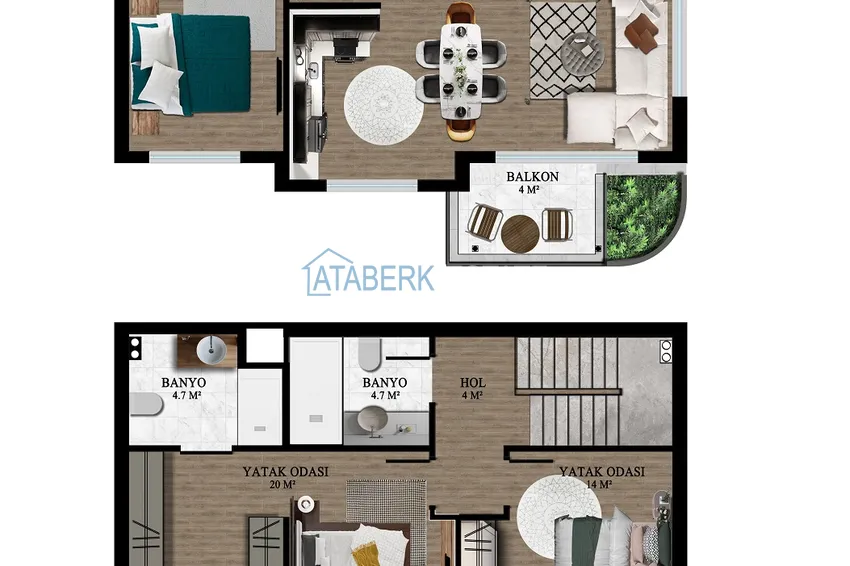 Купить дешево Инвестиционно-привлекательный проект комплекса в Анталии, район Алтынташ 3 