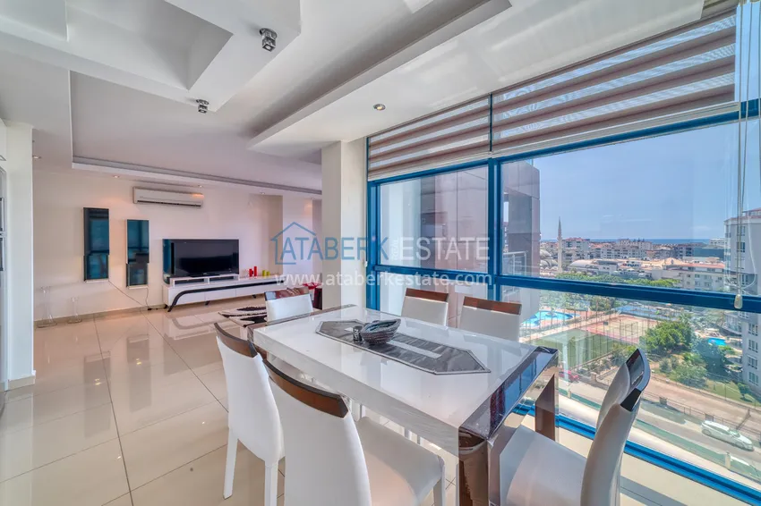 Приобрести Квартира 2+1 меблированная с видом на море и горы, район Джикджилли – Алания 13 