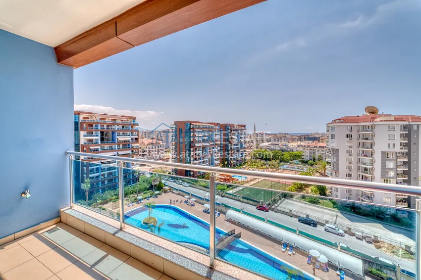 Приобрести Квартира 2+1 меблированная с видом на море и горы, район Джикджилли – Алания 15 