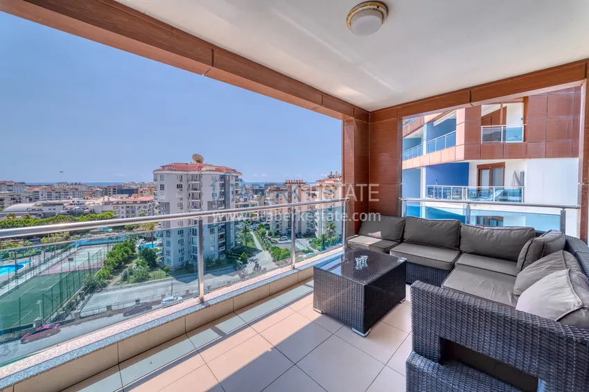 Приобрести Квартира 2+1 меблированная с видом на море и горы, район Джикджилли – Алания 16 