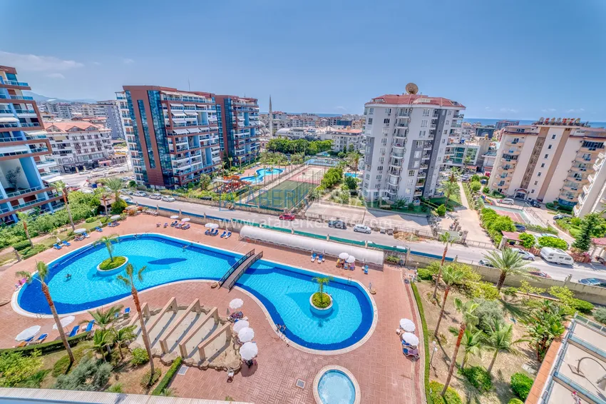 Приобрести Квартира 2+1 меблированная с видом на море и горы, район Джикджилли – Алания 18 