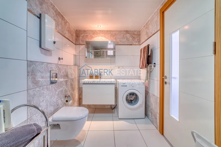 Приобрести Квартира 2+1 меблированная с видом на море и горы, район Джикджилли – Алания 19 